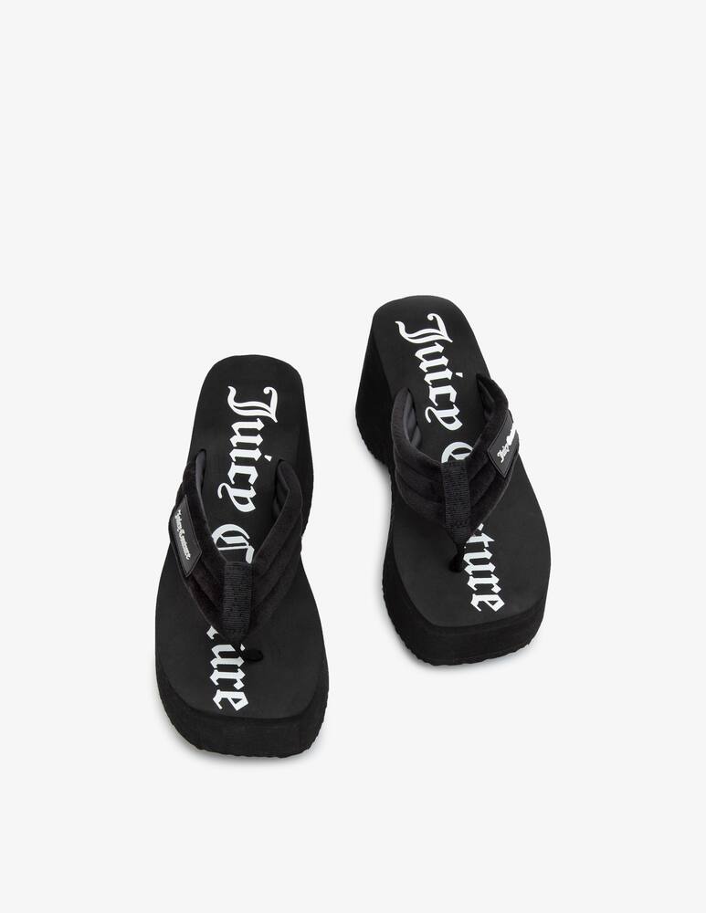 Juicy Couture Infradito con zeppa Whitney - immagine 3 Juicy Couture Infradito con zeppa Whitney - immagine 3