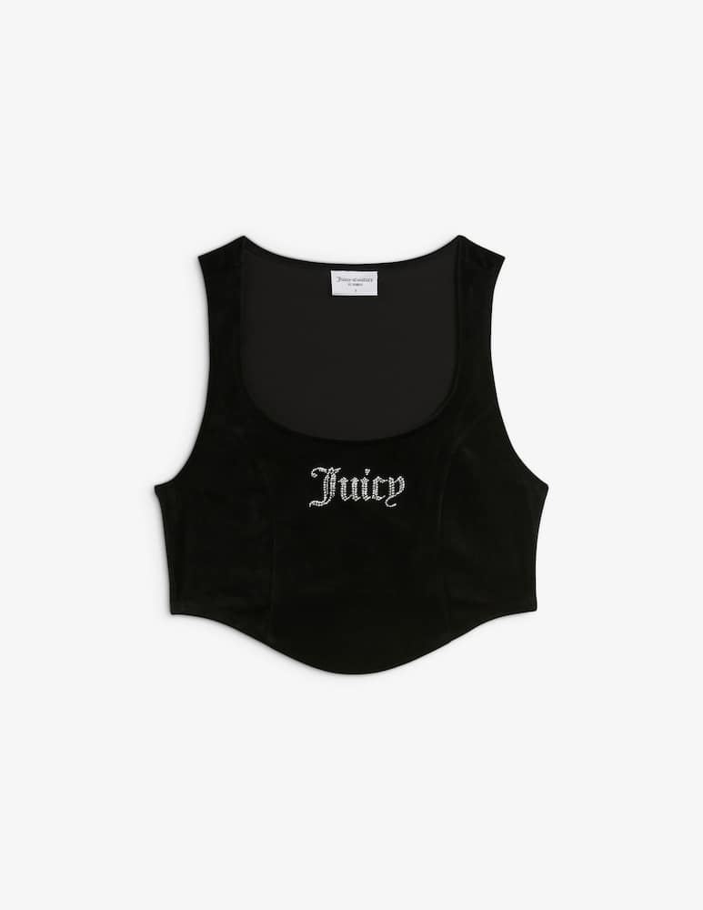 rinascente Juicy Couture Camina corset top