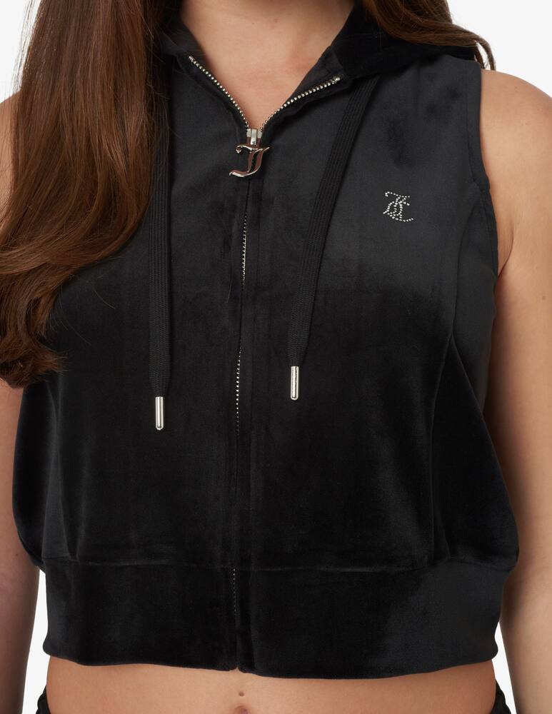 rinascente Juicy Couture Gilly velour gilet