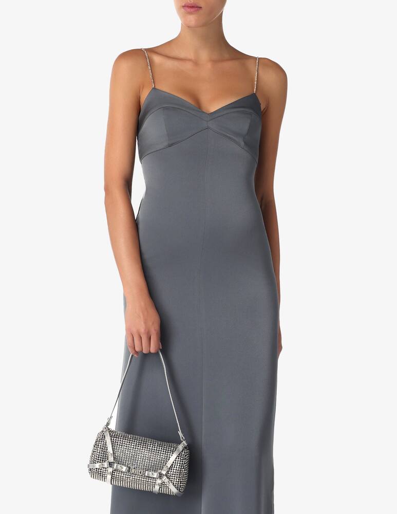 rinascente Juicy Couture Melanie cage crystal bag