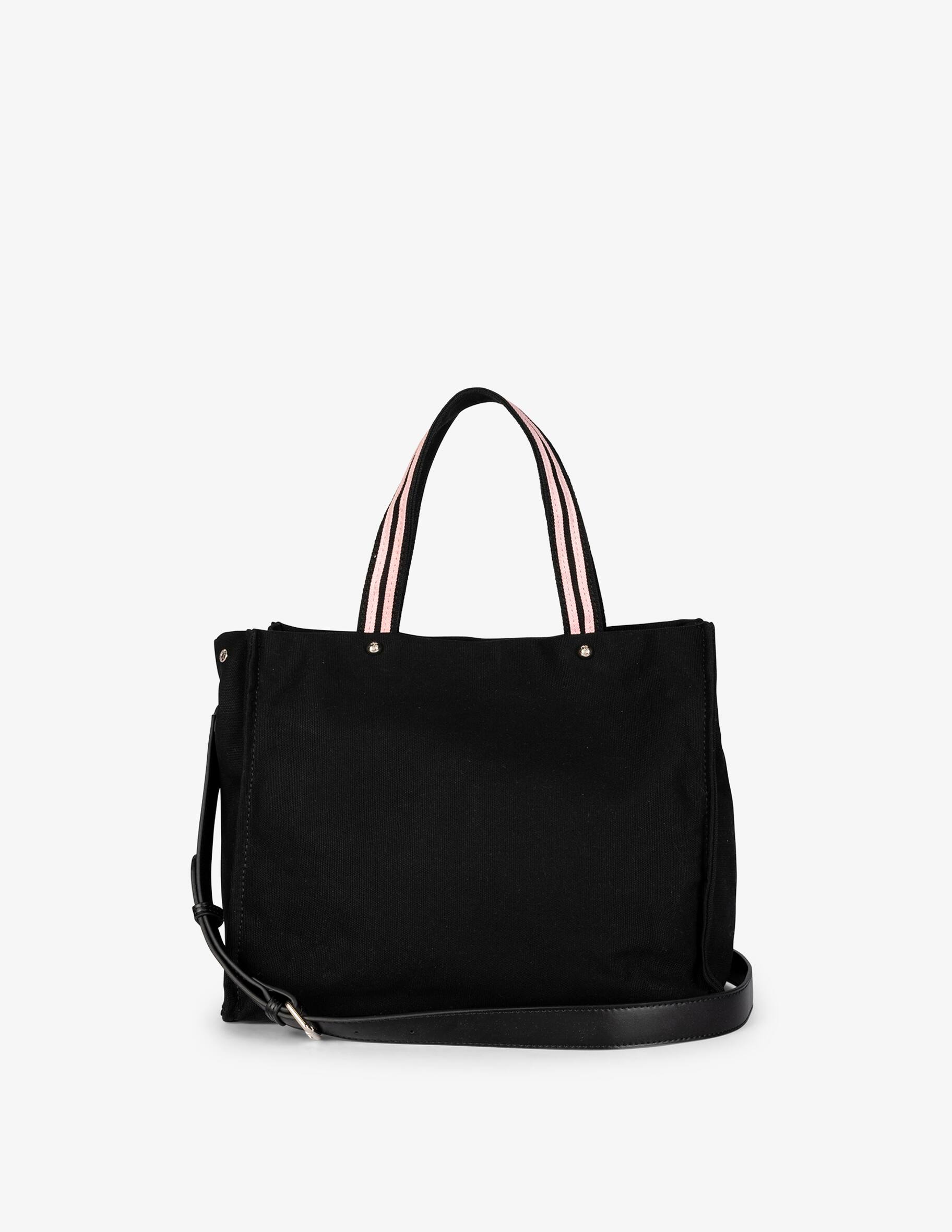 Shop Juicy Couture Iris patch canvas tote on Rinascente
