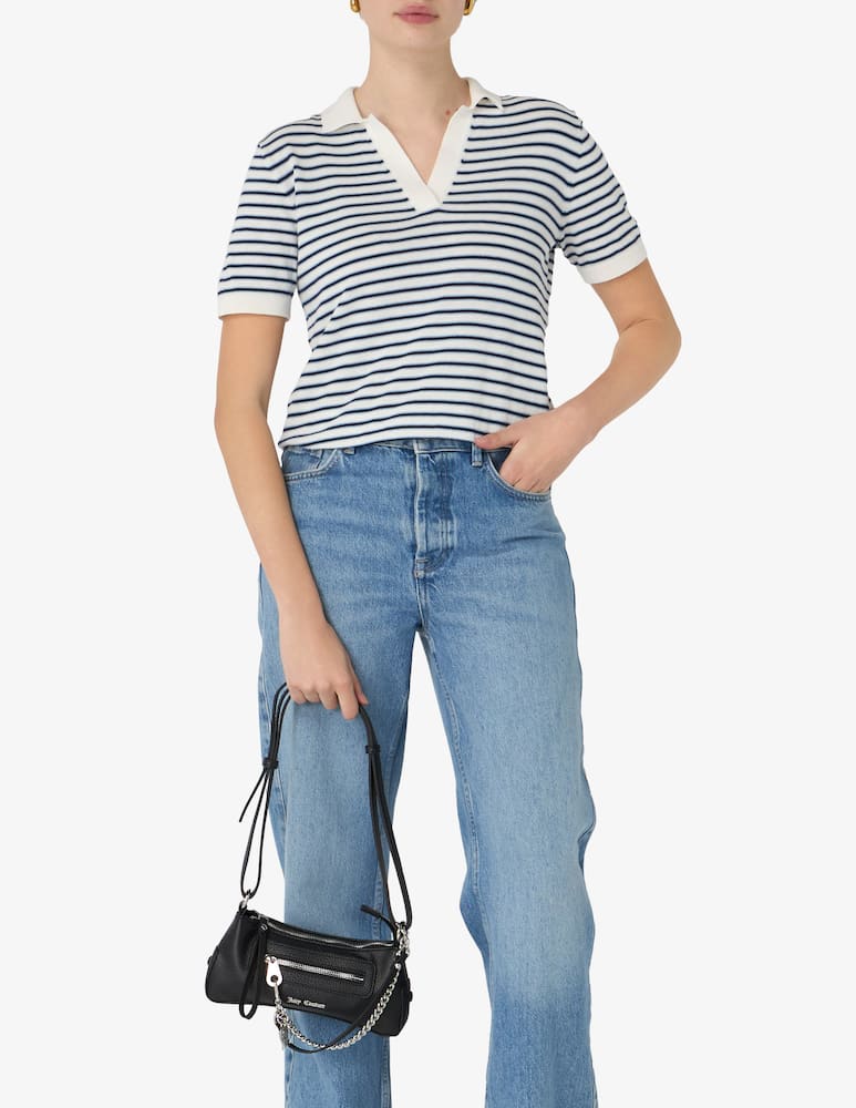 rinascente Juicy Couture Suede small hobo bag