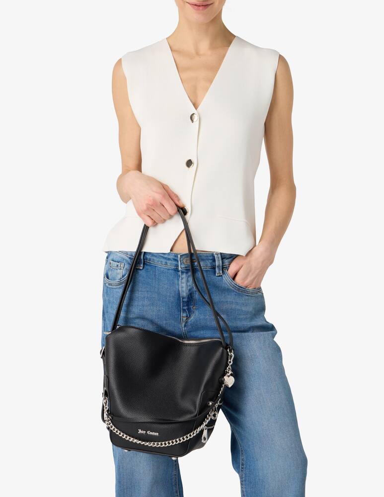 rinascente Juicy Couture Suede hobo bag