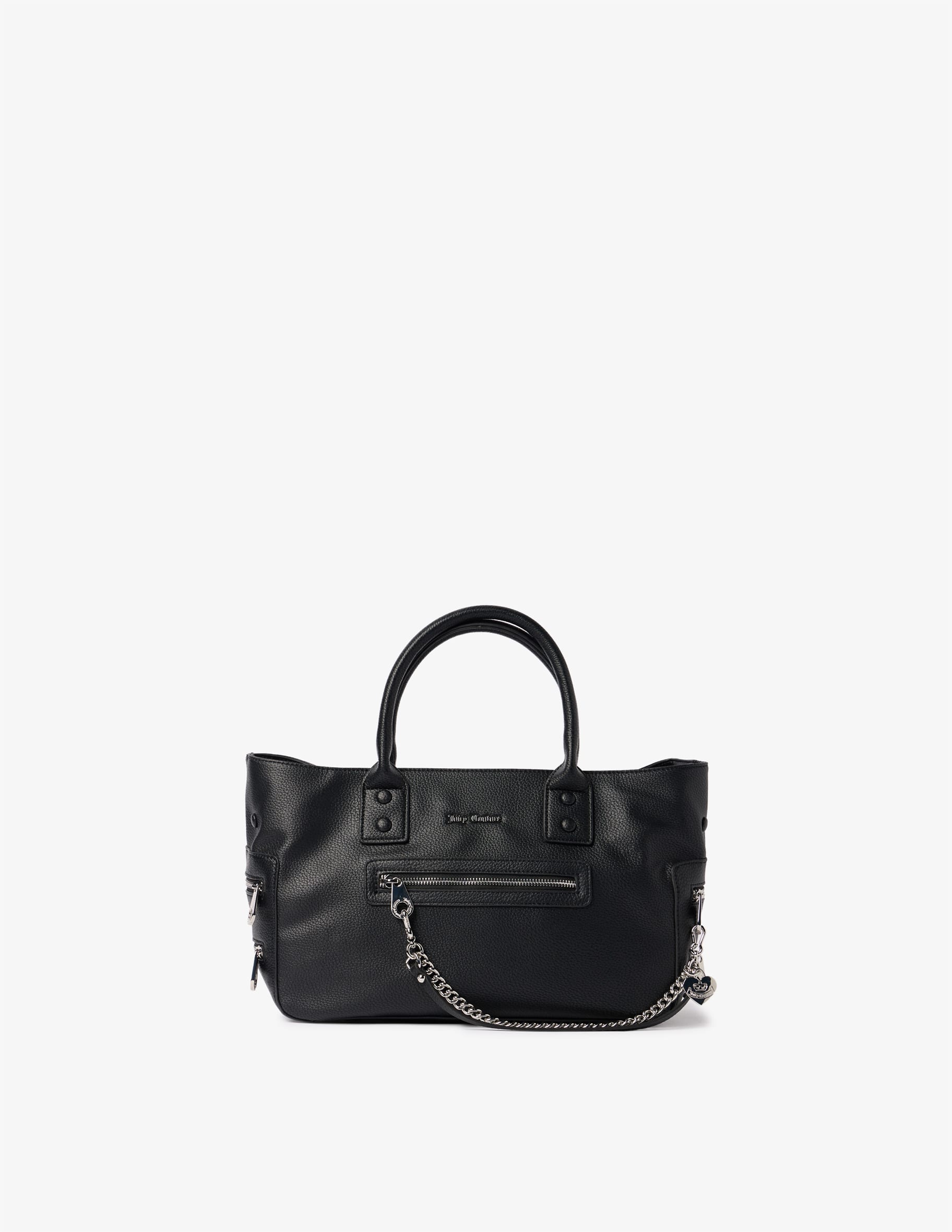 特価/完売前に【JUICY COUTURE】Iris ショルダーバッグ ブラック Juicy Couture IRIS LARGE CRINKLED UNISEX - Tote bag - black