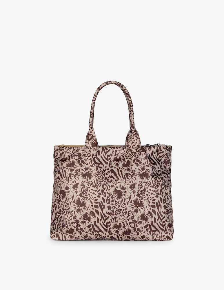 rinascente Juicy Couture Daisy nylon reversible tote