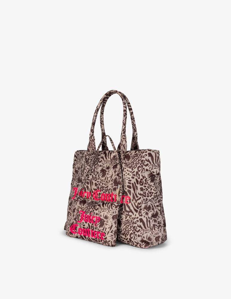 rinascente Juicy Couture Daisy nylon reversible tote
