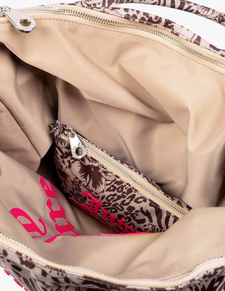 rinascente Juicy Couture Daisy nylon reversible tote