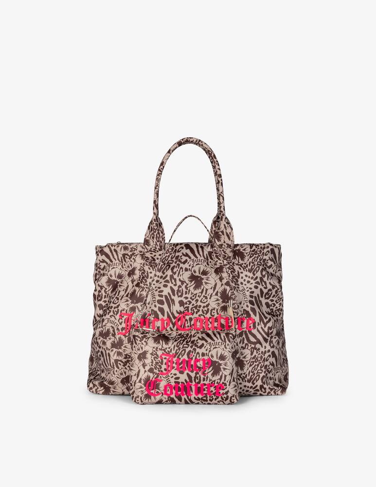 rinascente Juicy Couture Daisy nylon reversible tote