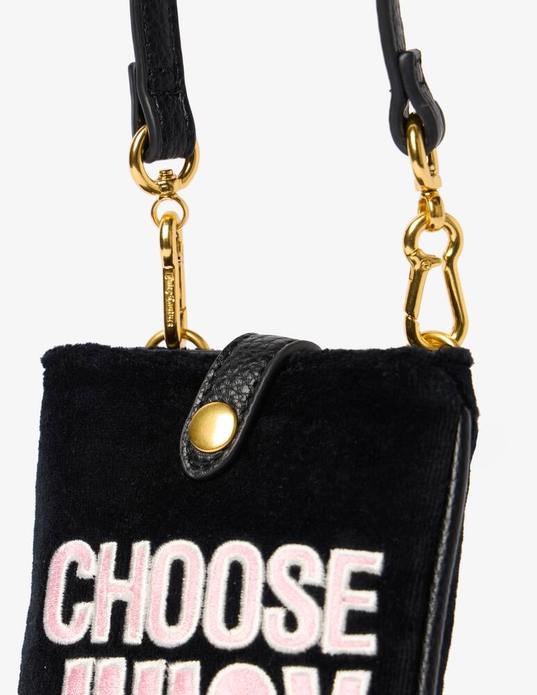 rinascente Juicy Couture Porta telefono in spugna con tracolla Ella