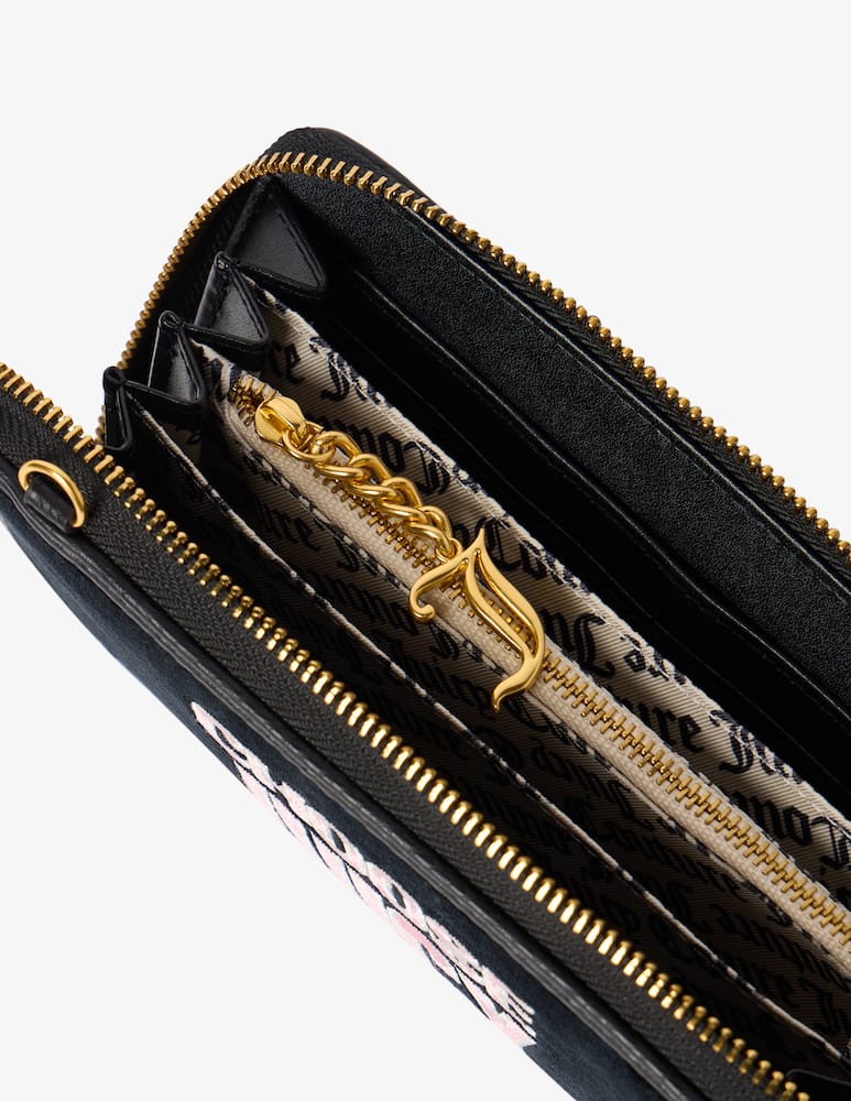 rinascente Juicy Couture Ella wallet with chain