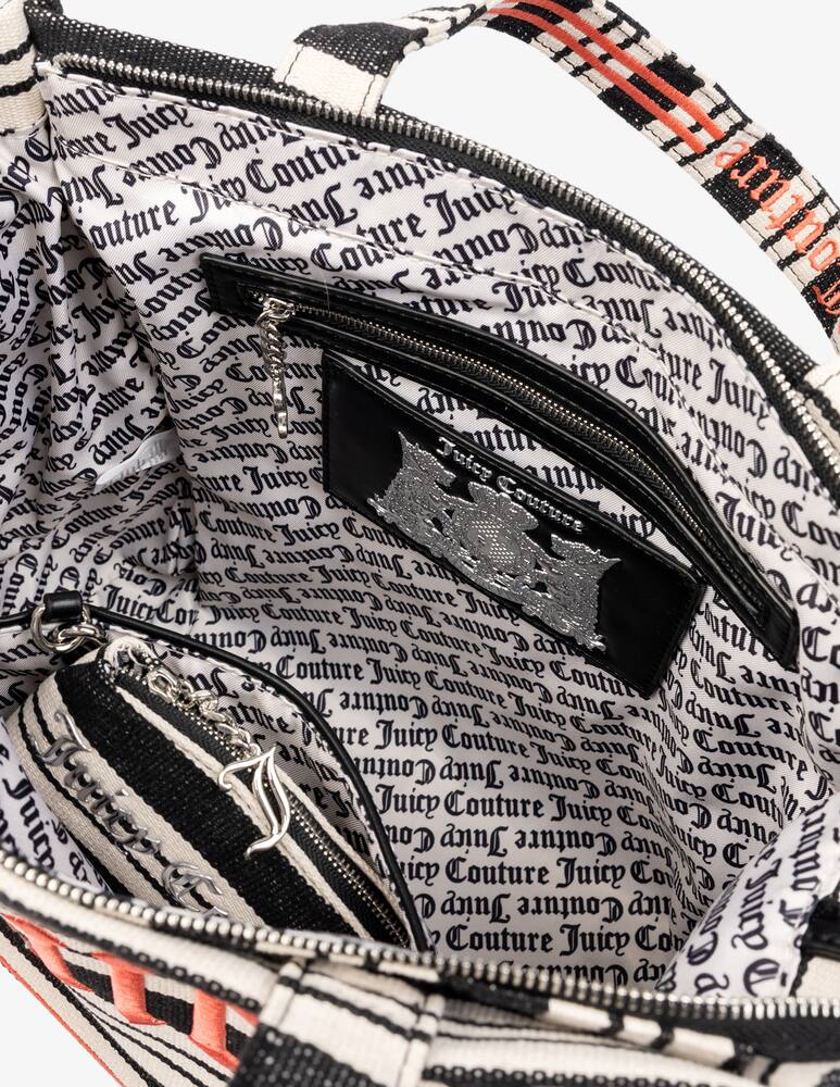 rinascente Juicy Couture Iris stripes tote