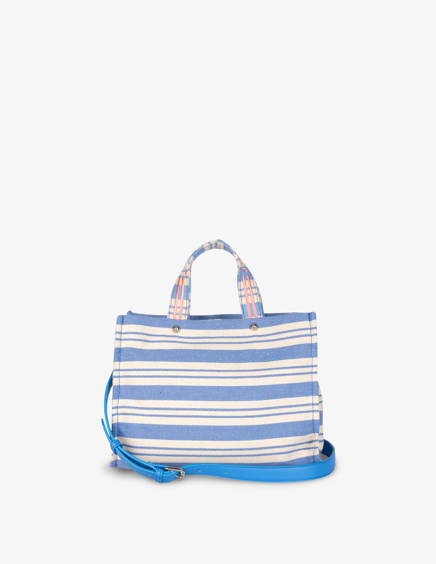 Shop Juicy Couture Iris stripes M tote bag on Rinascente