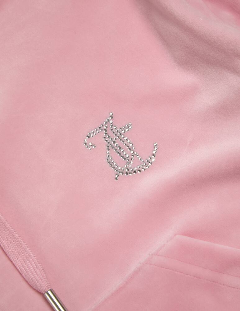 Juicy Couture Felpa cropped con cappuccio - immagine 5 Juicy Couture Felpa cropped con cappuccio - immagine 5