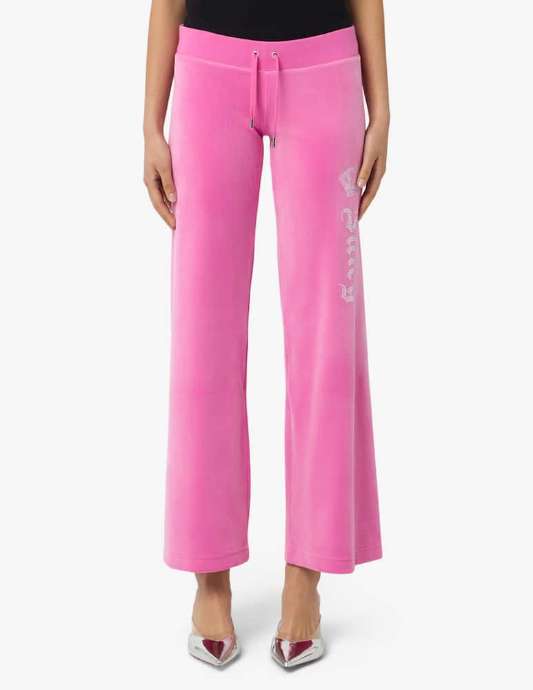 rinascente Juicy Couture Gothic crown straight trousers