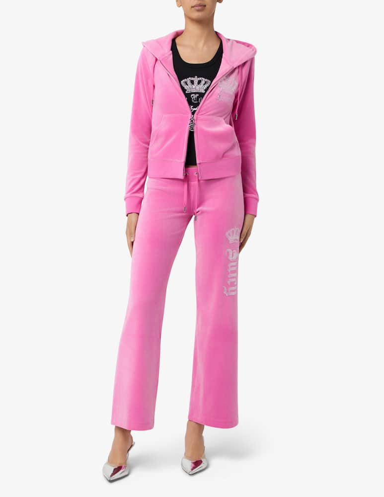 rinascente Juicy Couture Gothic crown straight trousers