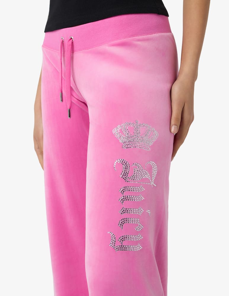 rinascente Juicy Couture Gothic crown straight trousers