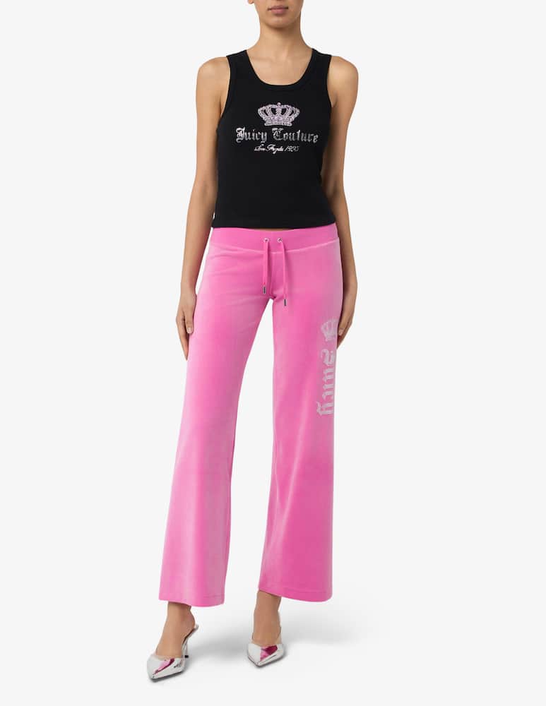 rinascente Juicy Couture Gothic crown tank top