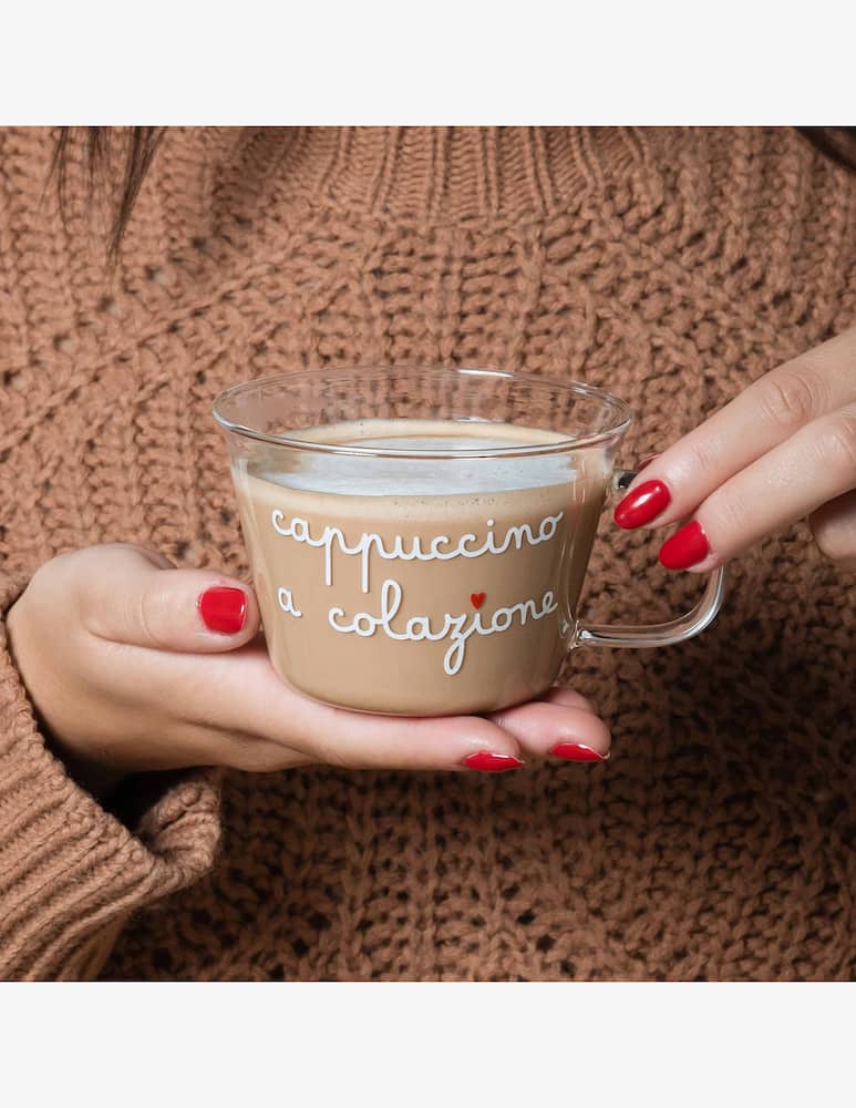 Simple Day Set 2 Mugs Cappuccino A Colazione - picture 1 Simple Day Set 2 Mugs Cappuccino A Colazione - picture 1