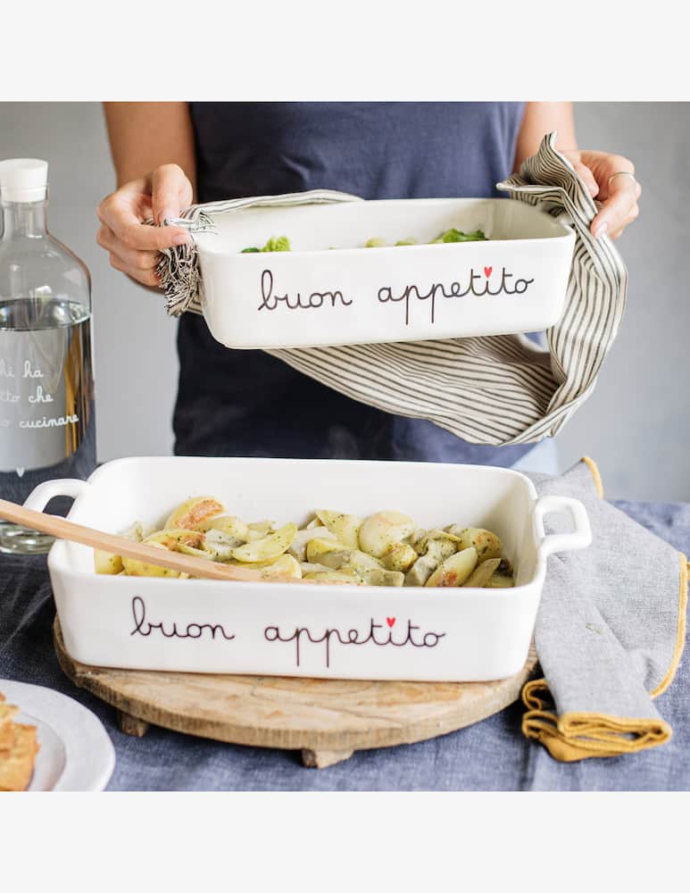 rinascente Simple Day Baking Dish Buon Appetito 30(36)X22CM