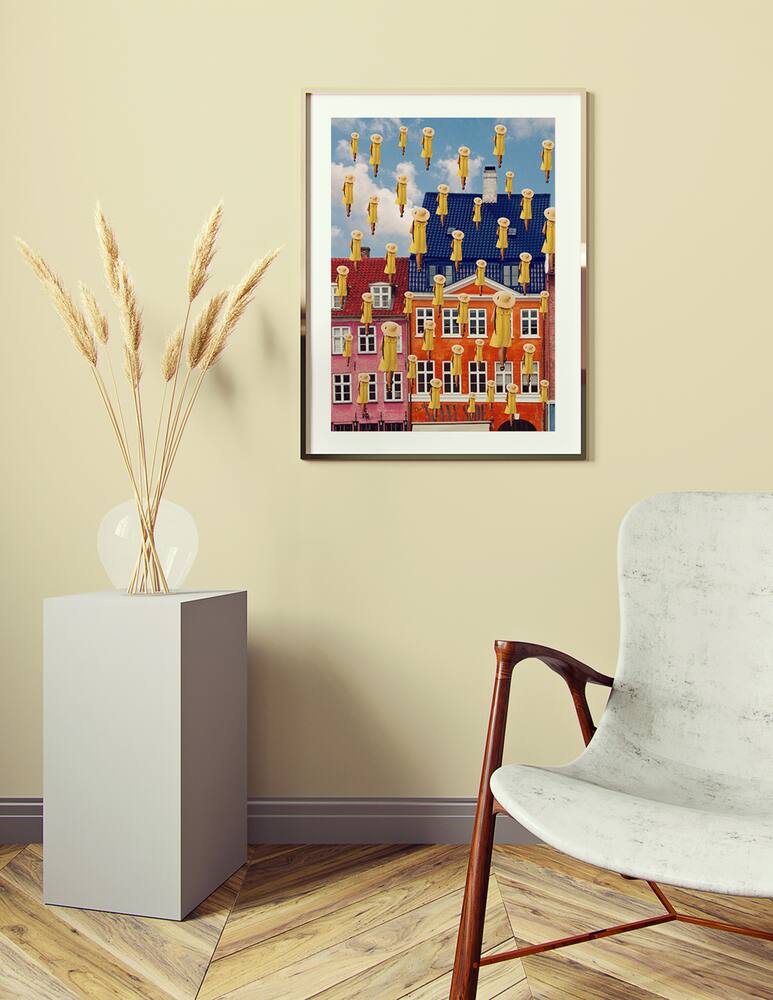 rinascente Kapolab Golconda Cut Collage stampa digitale - Multicolor