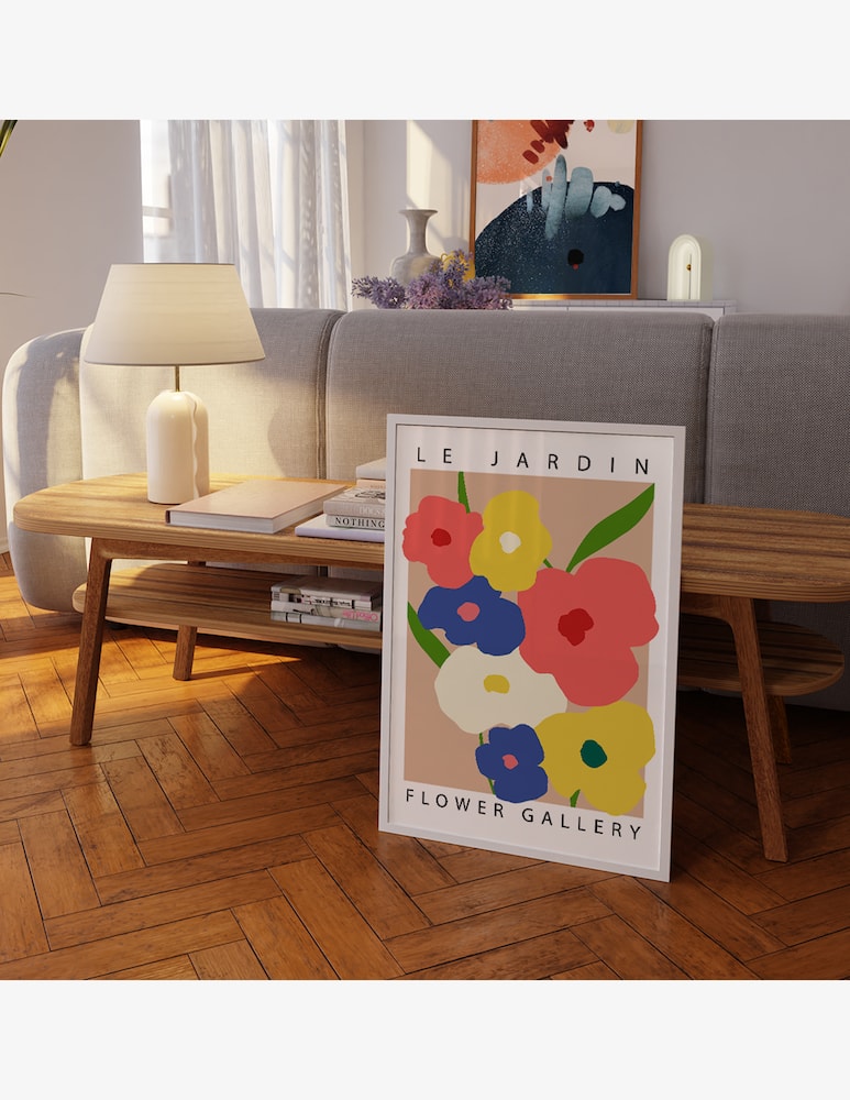 rinascente Kapolab Le Jardin flower Market stampa - Multicolor