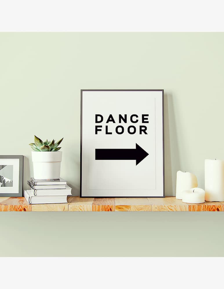 rinascente Kapolab Dance Floor Testo poster - Multi