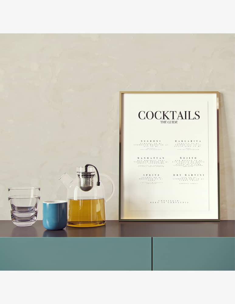 rinascente Kapolab The Cocktails Guide poster - Multi