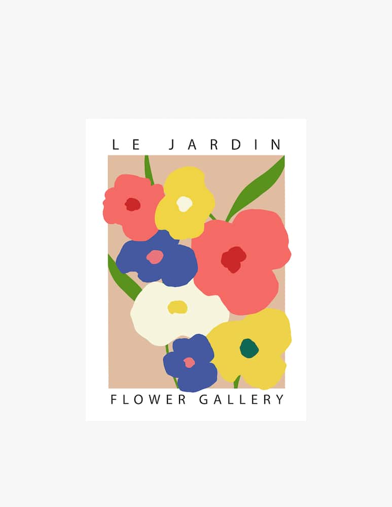 Kapolab Le Jardin flower Market stampa - immagine 1 Kapolab Le Jardin flower Market stampa - immagine 1