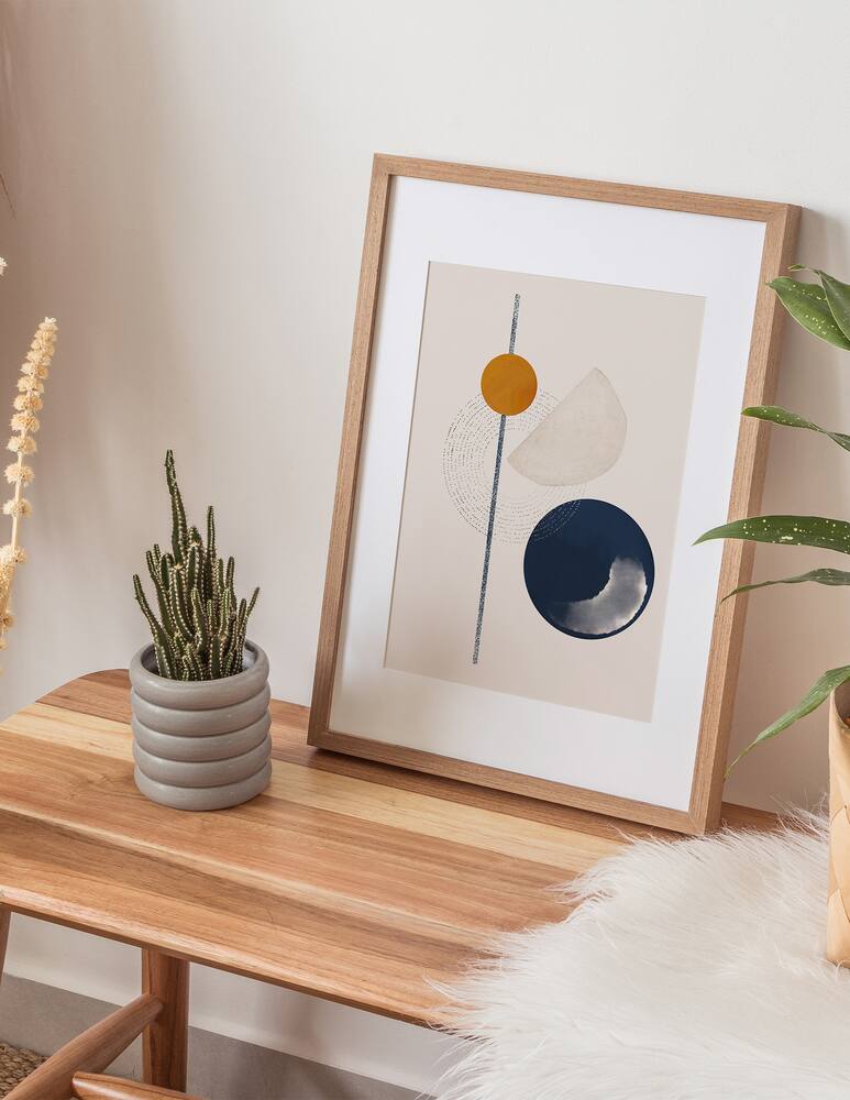 rinascente Kapolab Moon Fases, stampa su carta opaca 210 gr. - Multicolor