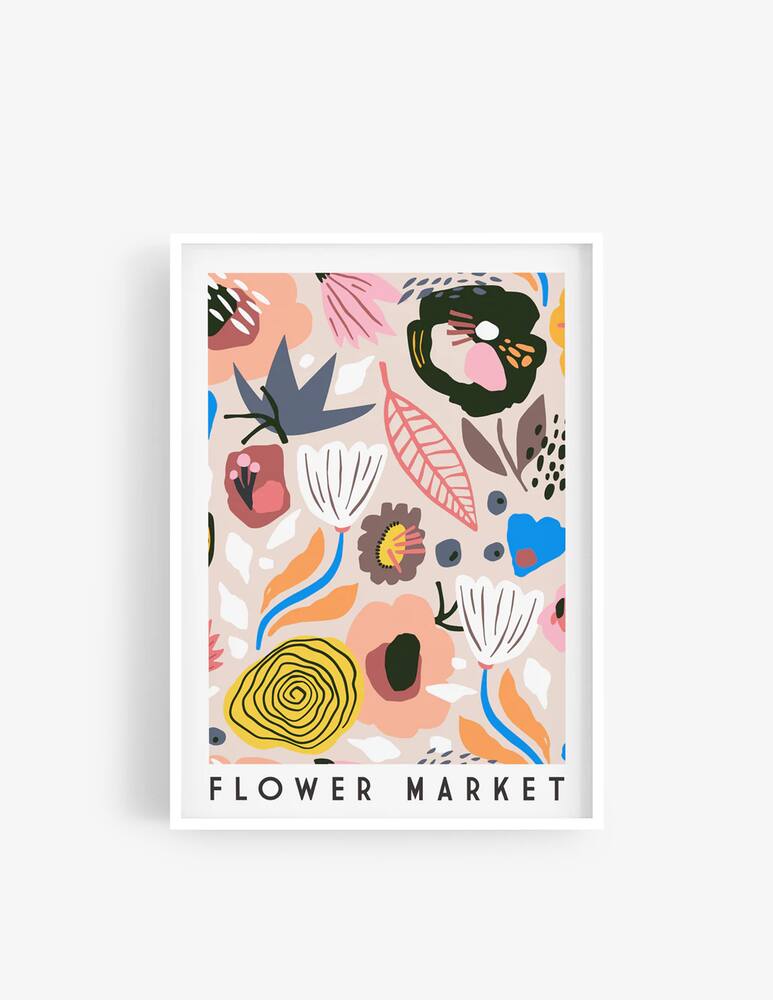 rinascente Kapolab Flower Market 2 Poster