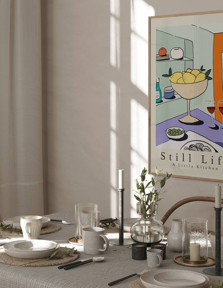 rinascente Kapolab A Little Kitchen Poster