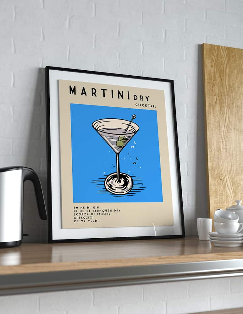 Kapolab Martini Cocktail Poster - immagine 2 Kapolab Martini Cocktail Poster - immagine 2