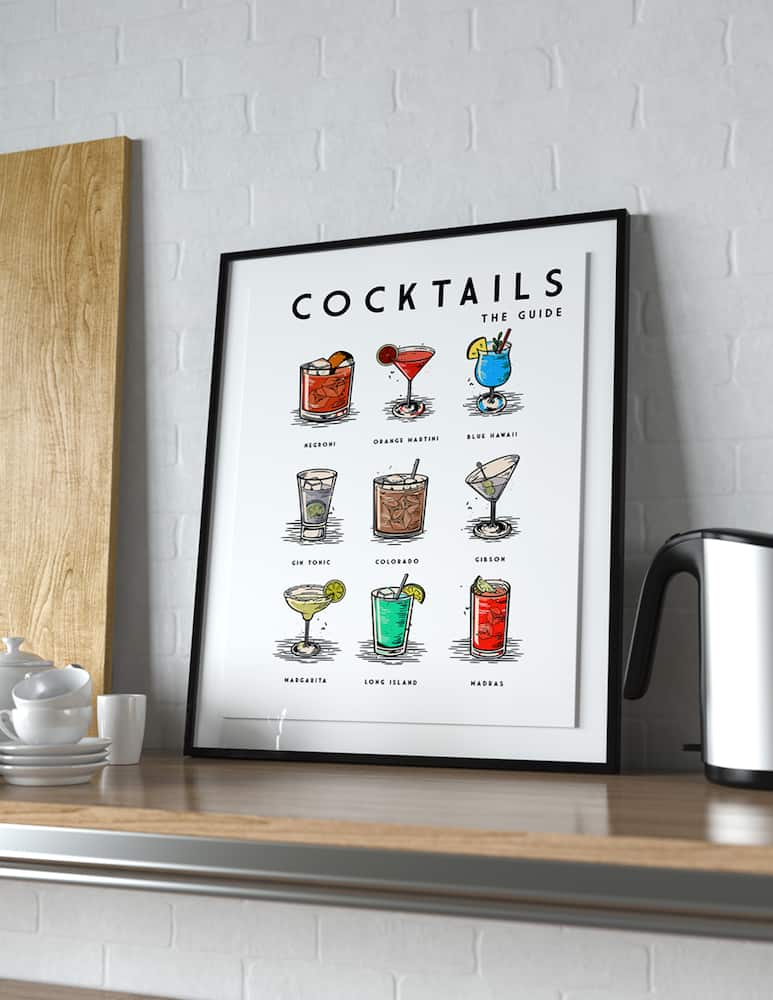Kapolab Cocktails Guide Poster - immagine 2 Kapolab Cocktails Guide Poster - immagine 2