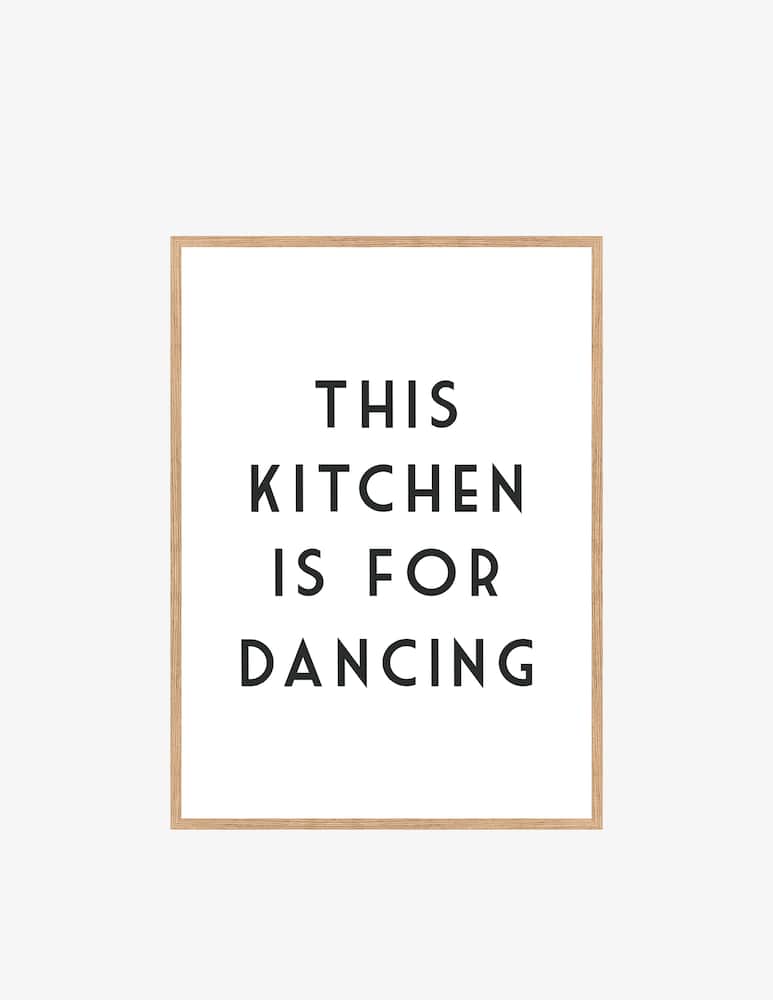 Kapolab This Kitchen is For a Dancing Poster - immagine 1 Kapolab This Kitchen is For a Dancing Poster - immagine 1