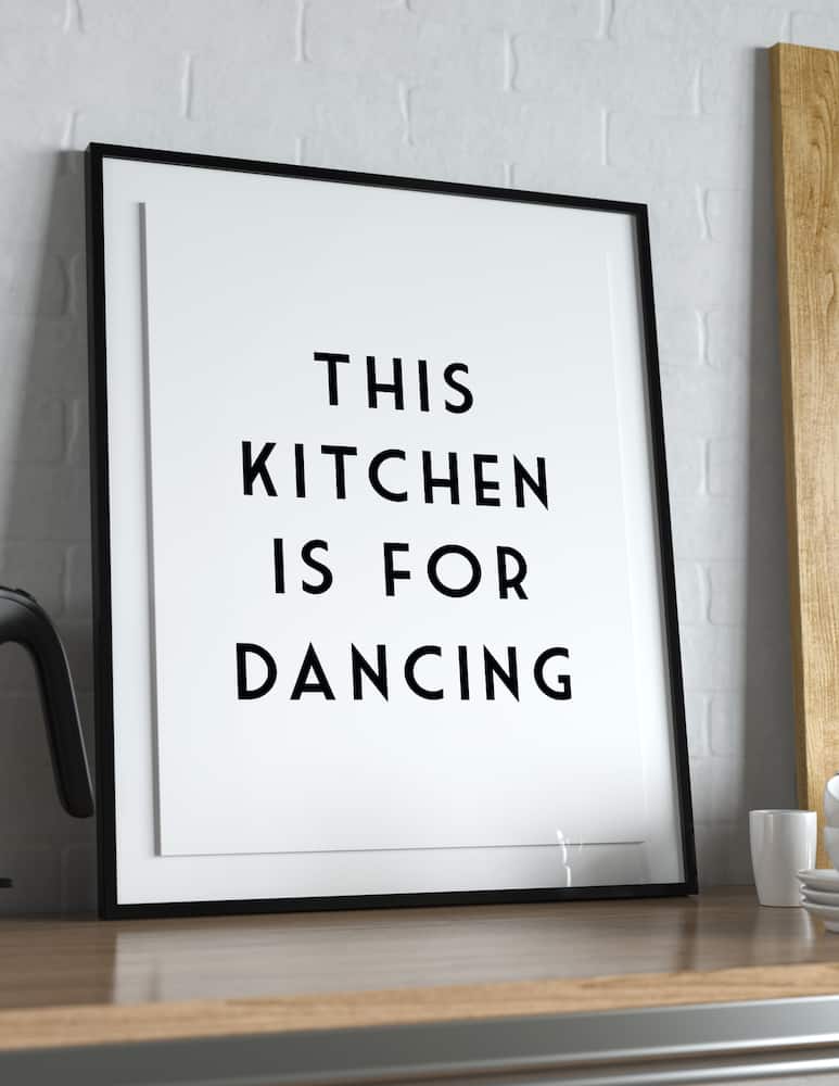 Kapolab This Kitchen is For a Dancing Poster - immagine 2 Kapolab This Kitchen is For a Dancing Poster - immagine 2