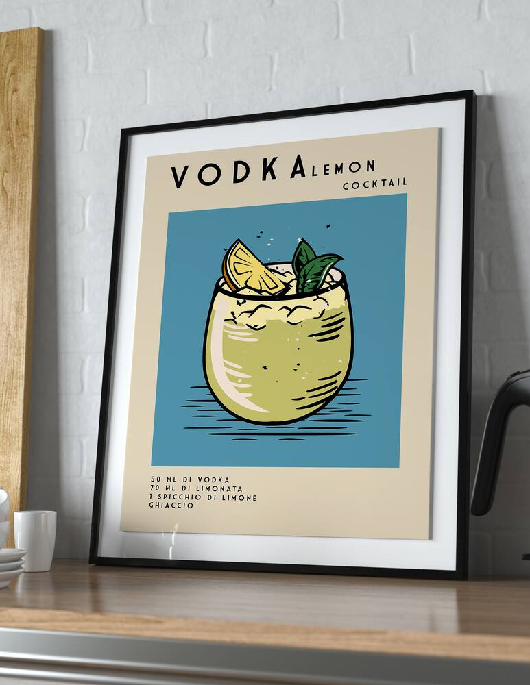 rinascente Kapolab Vodka Lemon Poster