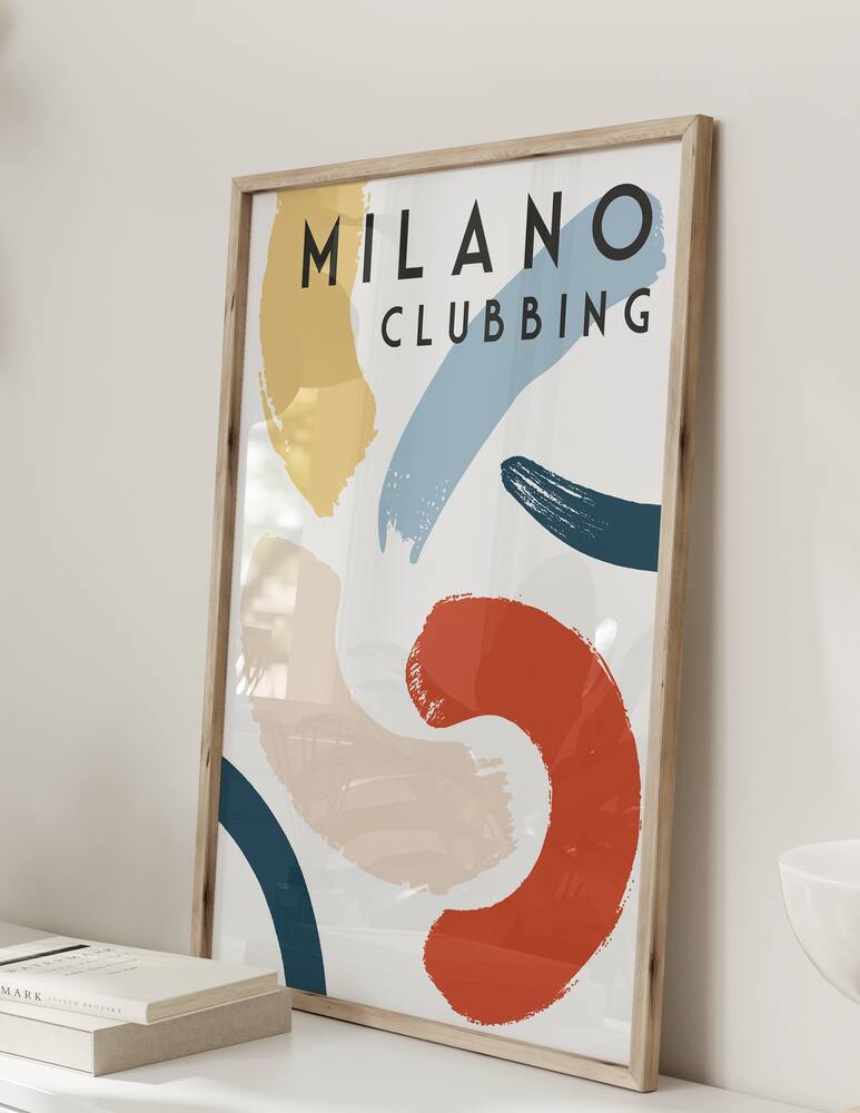 rinascente Kapolab Milano Clubbing Poster