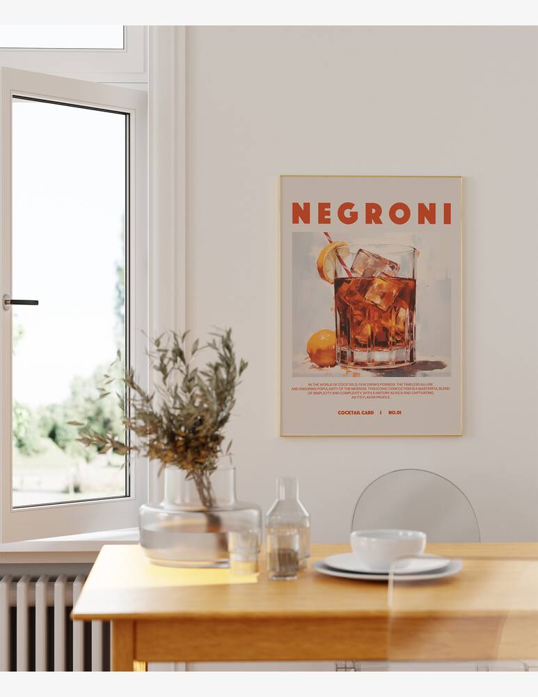 rinascente Kapolab Negroni Vintage Poster