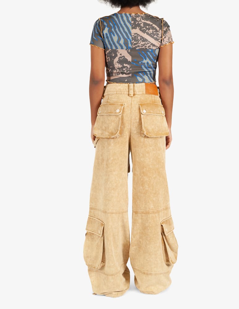 Untitled Artworks Jeans cargo wide - immagine 3 Untitled Artworks Jeans cargo wide - immagine 3