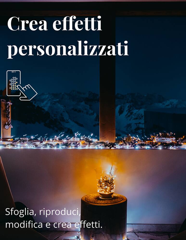 rinascente Twinkly Strings Gold Edition 400 AWW LED – Generation II