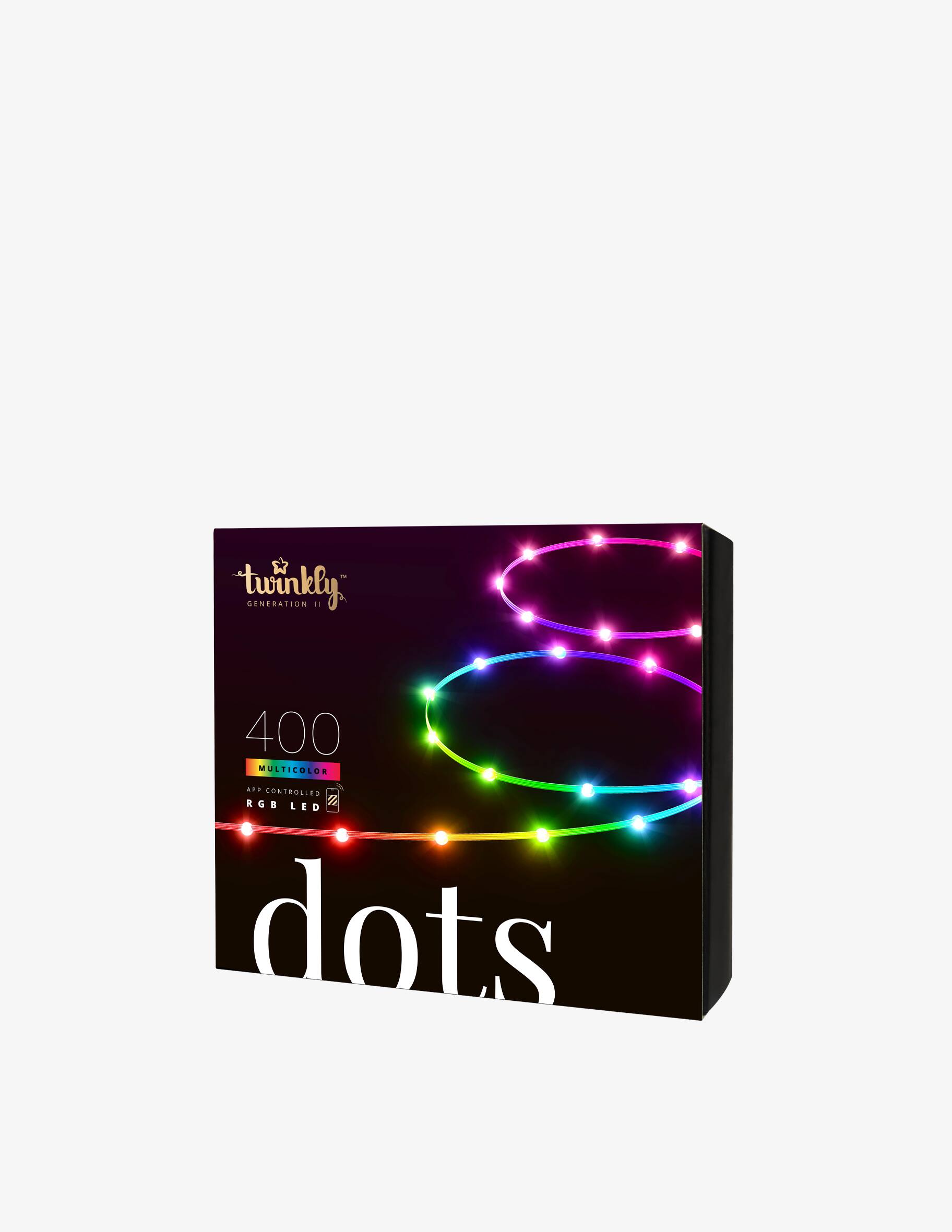 Shop Twinkly Strings 400 Led 16 Million Colors/Warm White Generation II Multicolor on Rinascente