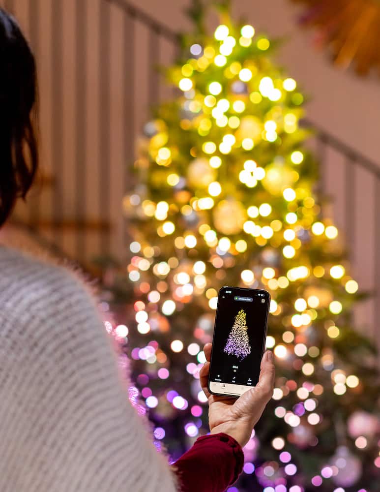 rinascente Twinkly Strings – Luci Smart con 400 LED RGB+Bianco Caldo