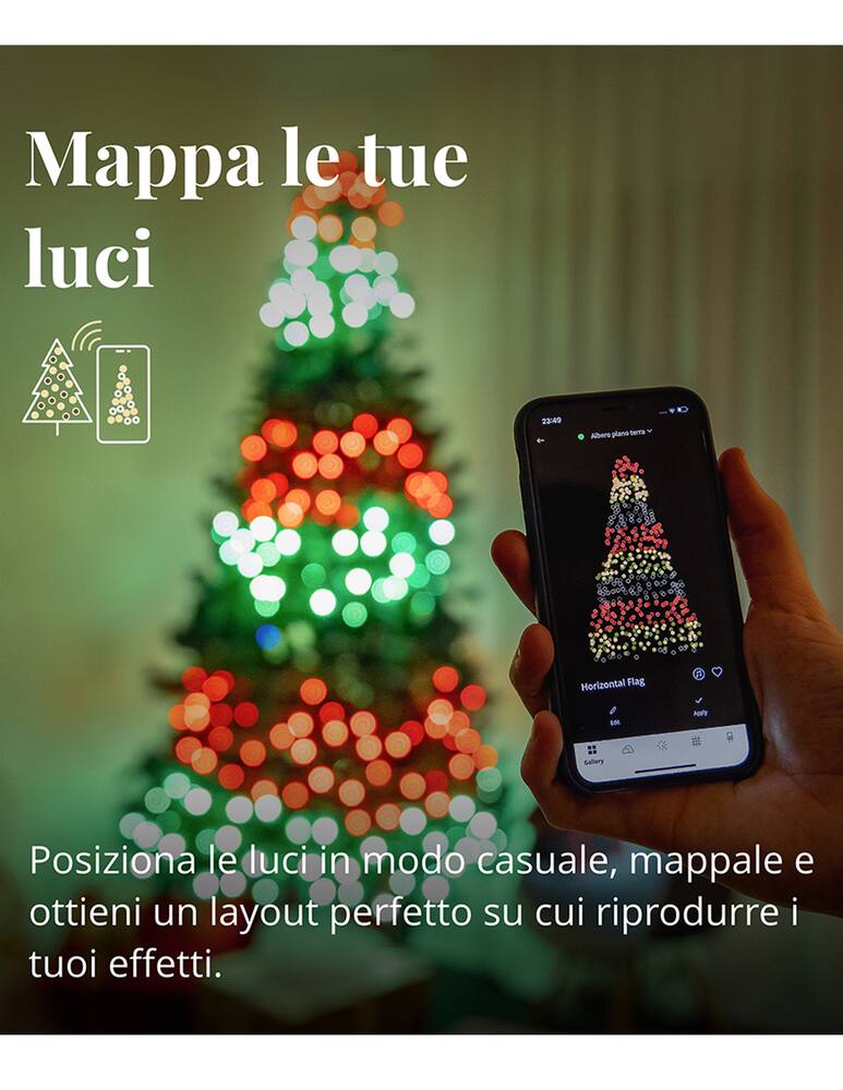 rinascente Twinkly Strings Special Ed. 400 RGB+W LED – Generation II