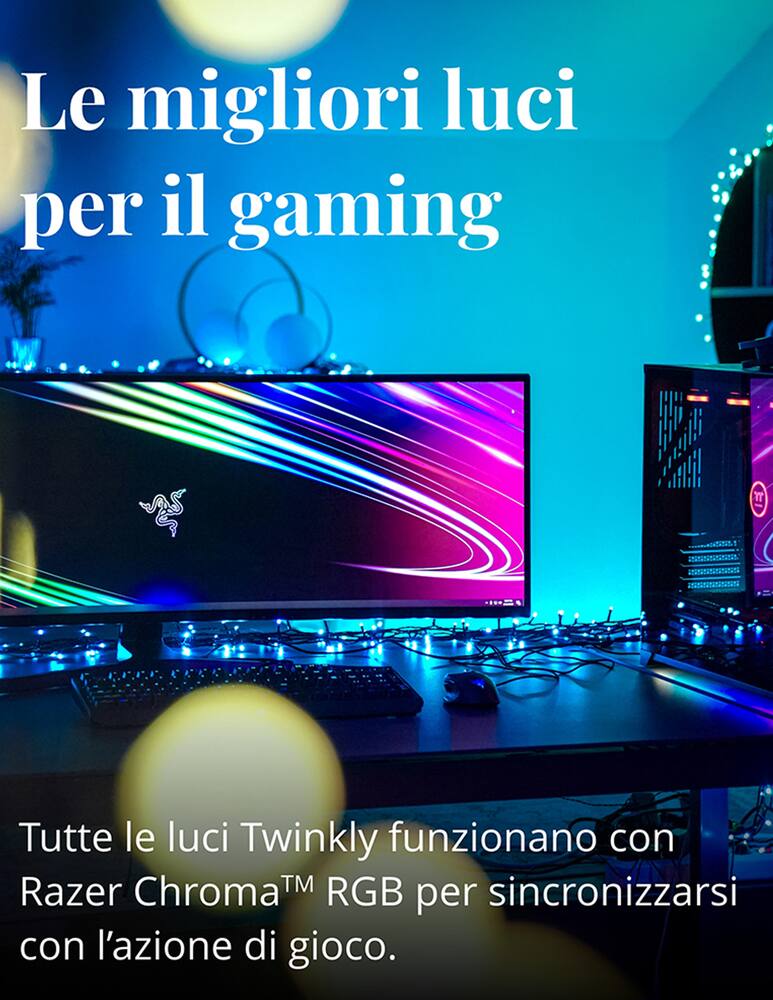 rinascente Twinkly Strings Special Ed. 400 RGB+W LED – Generation II