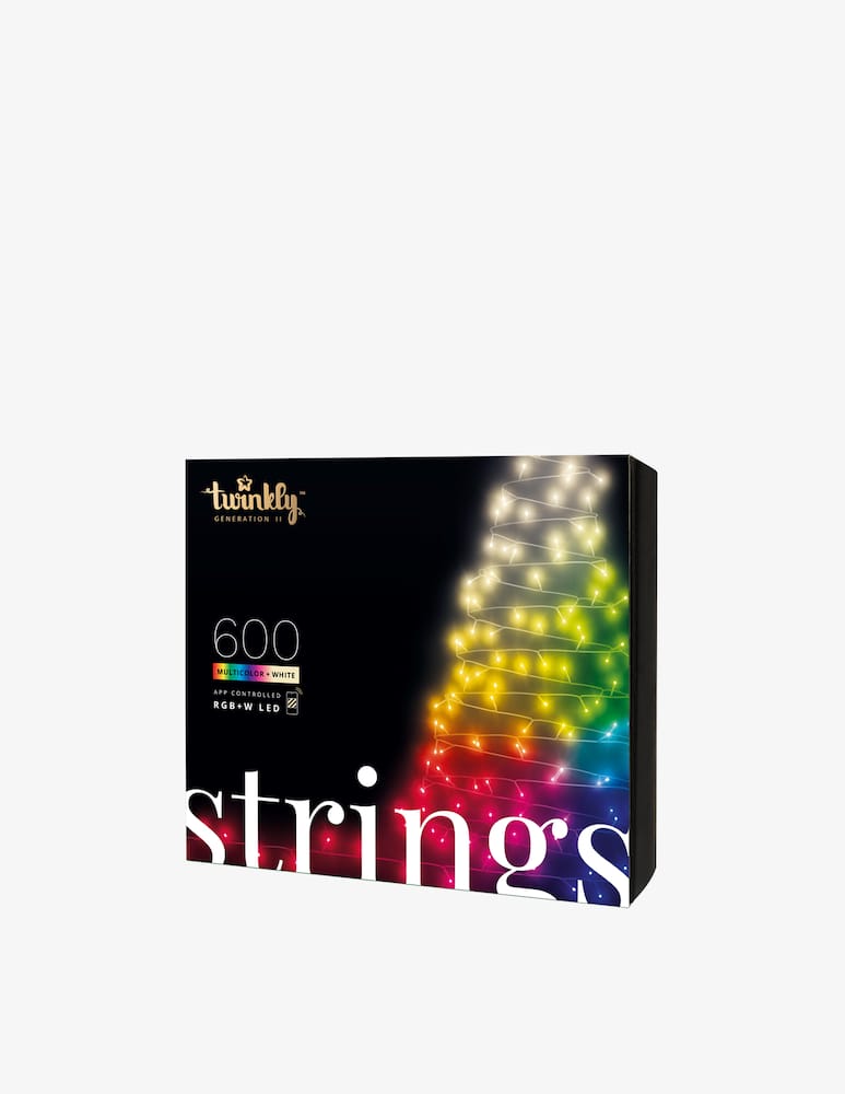rinascente Twinkly Strings – Luci Smart con 600 LED RGB+Bianco Caldo