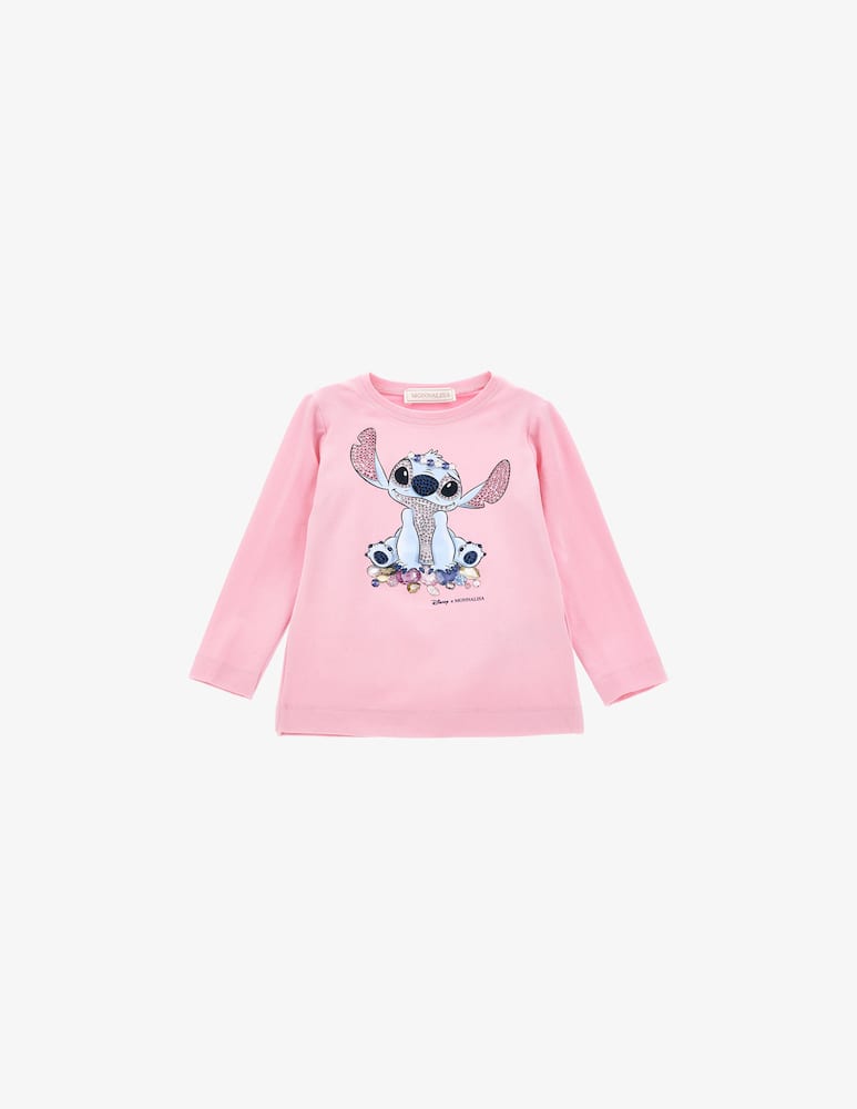 rinascente Monnalisa Stitch graphic t-shirt