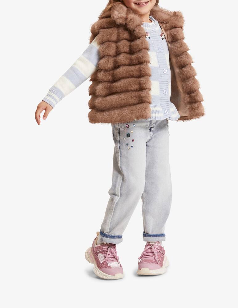 rinascente Monnalisa Faux fur vest