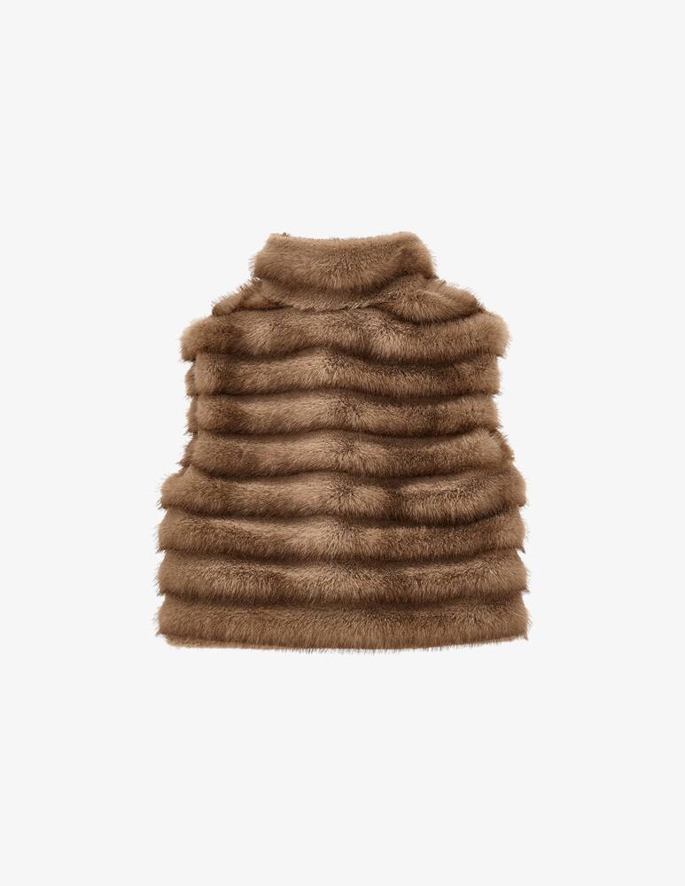 rinascente Monnalisa Faux fur vest