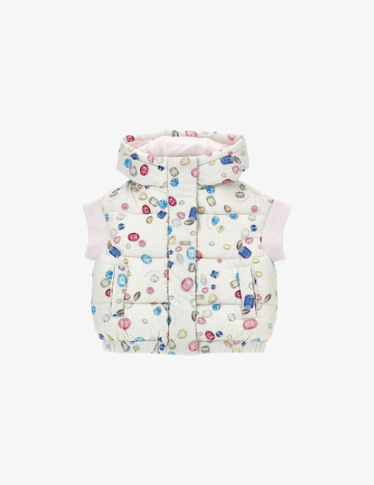rinascente Monnalisa Padded hooded vest