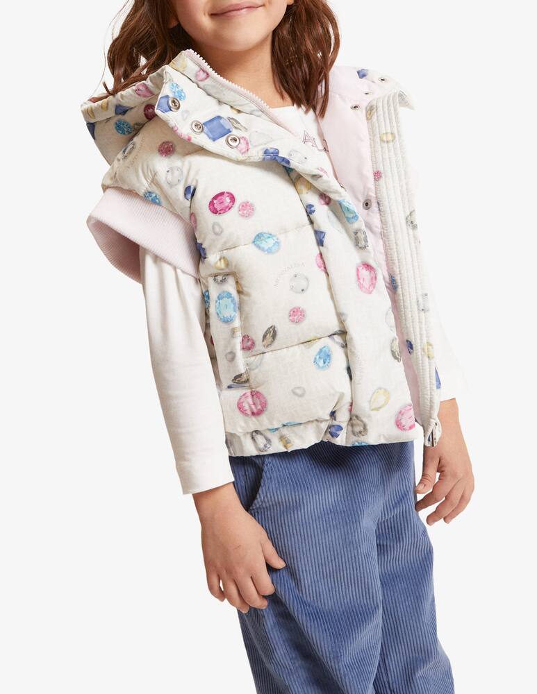 rinascente Monnalisa Padded hooded vest